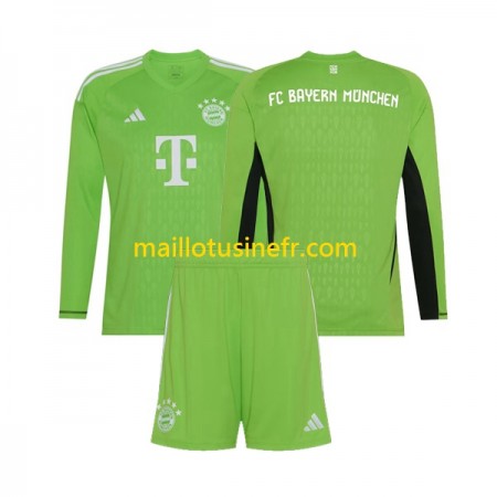 Maillot de Foot Bayern Munich Extérieur Gardien 2023-24 Manches Longues - Enfant Maillot de Foot Bayern Munich Extérieur Gardien 2023-24 Manches Longues - Enfant